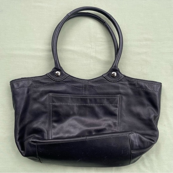 Coach black leather shoulder bag - Picture 3 of 9